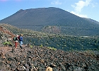 Beim Vulkan Antonio im Süden von La Palma : Lava, Irmela, Andrea